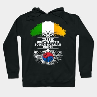 Irish Grown With South Korean Roots - Gift for South Korean With Roots From South Korea Hoodie